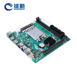 8 * SATA3.0 NAS Storage เมนบอร์ดเซิร์ฟเวอร์ <span class=keywords><strong>H670</strong></span>/Q670ชิปเซ็ต <span class=keywords><strong>Intel</strong></span> 12/13th Gen DDR5 * 2สูงสุด64GB 3 * M.2เมนบอร์ด Mini ITX NAS - Product Image 1