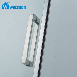 Weisdon Factory Direct Chrome Hardware Framed Aluminum Alloy Sliding Door Bathroom <strong>Shower</strong> <strong>Room</strong> - Product Image 4
