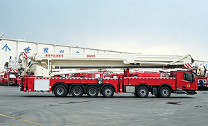 Camión <span class=keywords><strong>de</strong></span> <span class=keywords><strong>Bomberos</strong></span> Telescópico Super Height 101m DG101 para Rescate en Incendios en Edificios <span class=keywords><strong>de</strong></span> Gran Altura - Product Image 3
