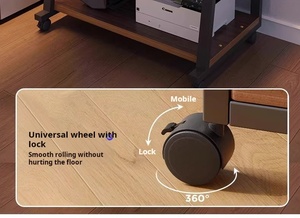 Bàn máy tính đơn giản hiện đại, bàn văn phòng nhân viên Máy tính để bàn, hộ gia đình nhỏ nhỏ cầm tay học tập bảng - Product Image 5