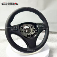 Volant en cuir perforé de la série E adapté aux BMW Série 3 E60 E70 E71 E81 E82 E83 E84 E85 E87 E88 E90 E91 E92E93 M3M5