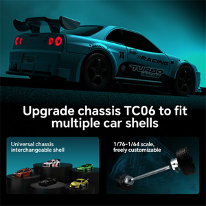 Coche <span class=keywords><strong>RC</strong></span> Mini <span class=keywords><strong>Turbo</strong></span>-<span class=keywords><strong>Racing</strong></span> C74 <span class=keywords><strong>1</strong></span>/<span class=keywords><strong>76</strong></span>, Nuevo Modelo Mejorado de Simulación Profesional, Control Remoto, Grado Hobby, Juguete para Niños y Adultos, Novedad 2026 - Product Image 4