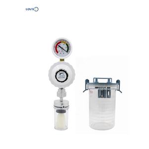 Lovtec, venta al por mayor, equipo de gas médico, regulador de oxígeno, regulador de succión eléctrico portátil con botella de succión - Product Image 5