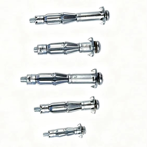Ancres à vis Molly en acier inoxydable pour cloisons sèches, 18 pièces, chevilles pour plaques de plâtre - Product Image 1