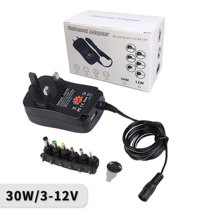 Eu Us Uk Au Ac100-240v Plug dinding Dc3v 4.5v 5v 6v 7.5v 9v 12v 2.1a 30w adaptor Universal dapat disesuaikan - Product Image 6