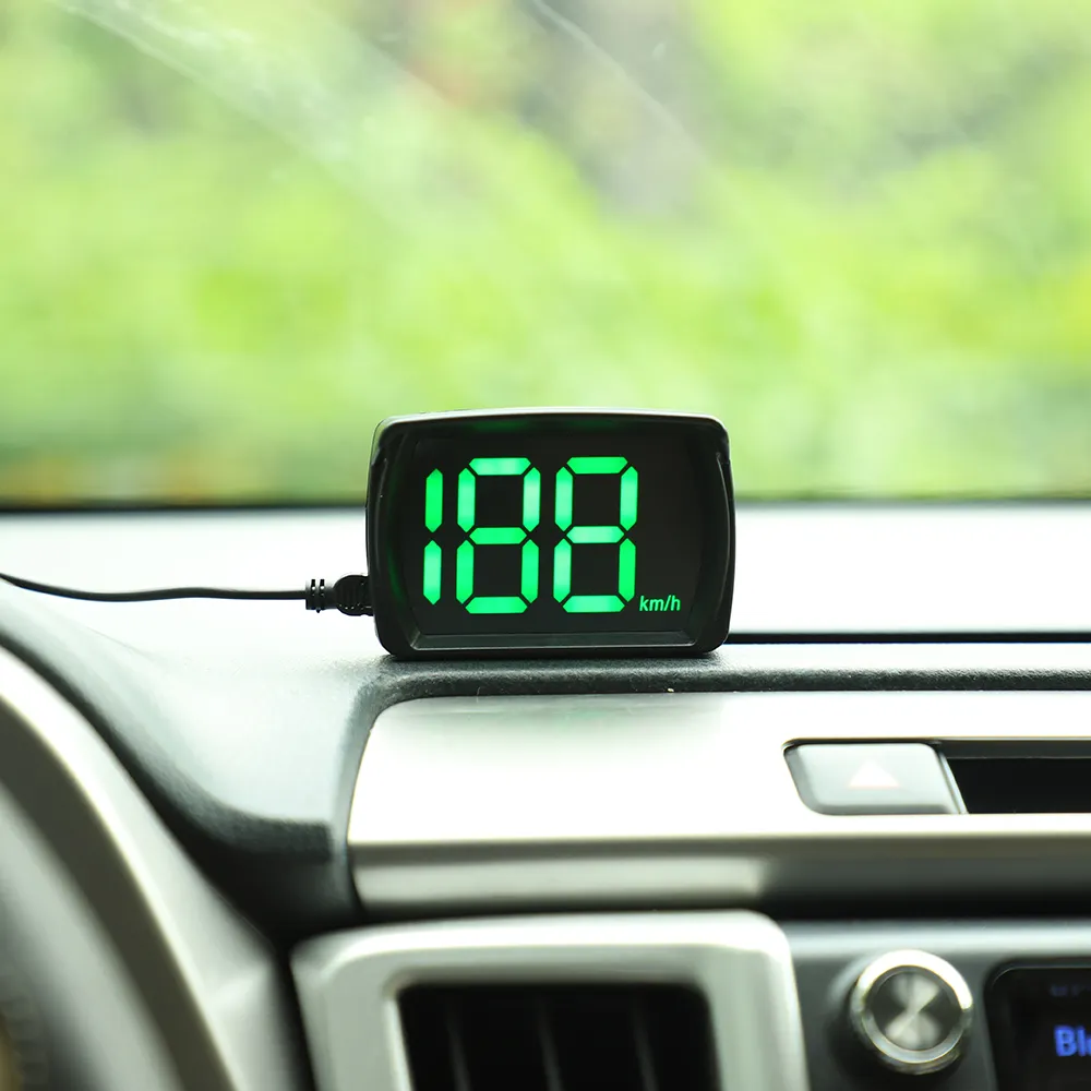 Vjoycar Cheapest Car Head Up Display Speedometer Holder Car Gps for Trucks Universal Digital Speed Meter
