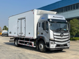 Camion frigorifique FOTON AUMAN de 6,8 m, camion de la chaîne du froid, fourgon frigorifique diesel pour la logistique alimentaire surgelée longue distance, automatique - Product Image 3