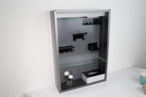 Boîte à serviettes pour le visage en acrylique moderne pour salles de bain porte-mouchoirs debout libre durable pour bureau maison hôtels restaurants - Product Image 3