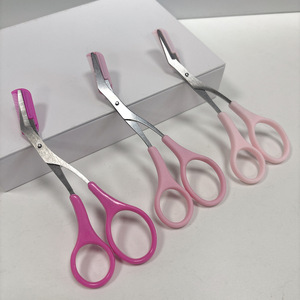 Tijeras para Cejas de Alta Calidad al Mejor <span class=keywords><strong>Precio</strong></span> con Peine, Herramienta de Depilación y Modelado para Mujer - Product Image 1