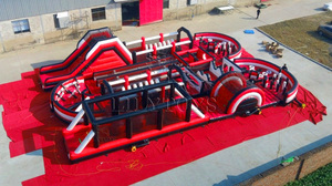 Circuito <span class=keywords><strong>de</strong></span> Obstáculos Inflable Comercial <span class=keywords><strong>para</strong></span> Adultos |   Juego Inflable Gigante con Temática <span class=keywords><strong>de</strong></span> Autos - Product Image 5