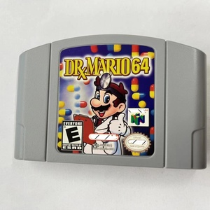 ตลับเกม N64 <span class=keywords><strong>DR</strong></span> <span class=keywords><strong>Mario</strong></span> 64 US NTSC เกมเล่นภาษาอังกฤษ - Product Image 4