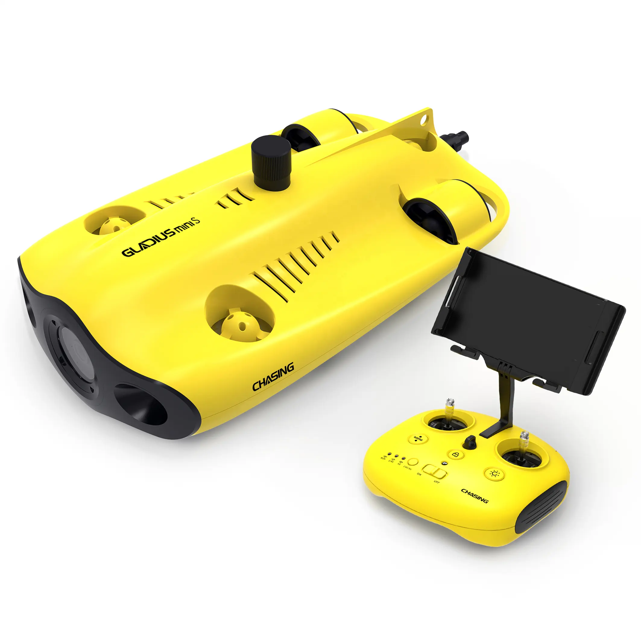 Mainan Alat Selam untuk Anak-anak Gladius MINI S, Drone Remote Control Bawah Air dan Aplikasi