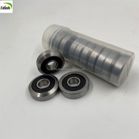Roulement à gorge en U 70 degrés SJ25 V25 NA-25 RE702 8*25*7mm 8*25*14mm LJ25