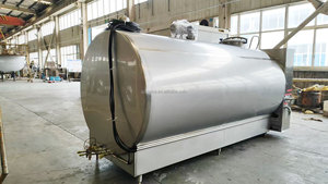 Tanque de Refrigeración de Leche de Acero Inoxidable de Grado Alimenticio <span class=keywords><strong>DEMA</strong></span>, con Limpieza Automática CIP, de 500L a 30000L, para Granjas Lecheras, con Certificación CE/EAC - Product Image 4