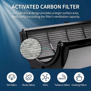 Remplacement 360 °   Filtre HEPA et filtre à charbon compatible avec les purificateurs d'air <span class=keywords><strong>TP04</strong></span> HP04 TP07 HP07 TP09 HP09 PH01 PH02 PH03 PH04 - Product Image 6