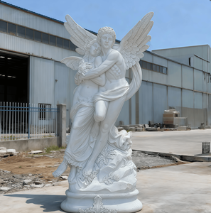 Estátua de Anjo Moderna em Mármore Personalizada para Jardins, Vilas, Parques e Escolas - Product Image 2