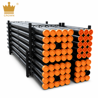 Batang Bor Seri Wireline Geotec Wuxi CROWN LTK48 CR50 CR60 untuk Pengeboran Baja Karbon Cor