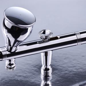 Ensemble <span class=keywords><strong>aérographe</strong></span> professionnel à alimentation par gravité <span class=keywords><strong>pour</strong></span> modèle d'échelle de dégradé d'ongle tatouage corporel et maquillage cosmétique <span class=keywords><strong>pour</strong></span> la <span class=keywords><strong>peinture</strong></span> de gâteau et la cuisson - Product Image 2