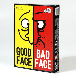 Good Face Bad Face, <span class=keywords><strong>Juego</strong></span> <span class=keywords><strong>de</strong></span> Cartas Personalizable, Divertido <span class=keywords><strong>Juego</strong></span> <span class=keywords><strong>de</strong></span> Adivinanzas con Expresiones Espeluznantes, <span class=keywords><strong>Juego</strong></span> <span class=keywords><strong>de</strong></span> <span class=keywords><strong>Mesa</strong></span> Interactivo para Viajes Familiares y Fiestas - Product Image 3