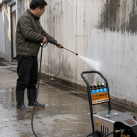 Nettoyeur haute pression électrique 100 bars 1500 W, machine à laver portable pour voitures, nettoyage de la maison et du jardin