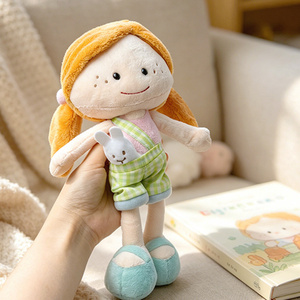 Vente en gros d'usine : Poupée en peluche de 30 cm, modèle Sweety Girl, avec robe, jouets en peluche personnalisés pour enfants, compagnie pour filles - Product Image 4