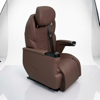 Siège Électrique Réglable pour MPV Professionnel, Personnalisation Complète en Cuir Véritable avec Ventilation, Chauffage, Massage et Inclinaison