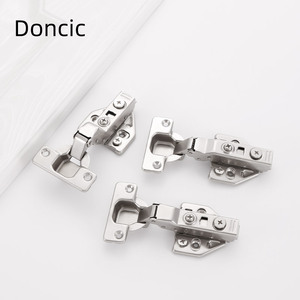 Charnières <span class=keywords><strong>de</strong></span> meubles 3D en fer Doncic pour bureau à domicile, charnières réglables à fermeture douce pour portes d'armoires <span class=keywords><strong>de</strong></span> <span class=keywords><strong>cuisine</strong></span> et meubles <span class=keywords><strong>de</strong></span> salon - Product Image 5