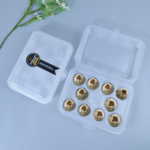 Récipients en plastique nourriture chinoise petits pains cuits à la vapeur tarte aux œufs emballage boîte de rangement emballage antigel à clapet 10 grilles - Product Image 5