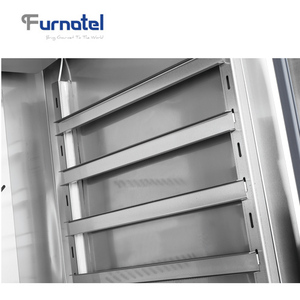 Chauffe-aliments Mobile à Double température chaud et <span class=keywords><strong>froid</strong></span>, armoire de maintien, chariot alimentaire pour l'école et l'hôpital - Product Image 5