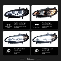 Feux de jour à LED bicolores haut de gamme Angel Eyes pour X6 E71 (2008-2014) – Ensemble de phares améliorés OLIVER Car China