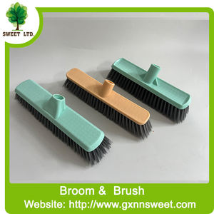 Venta caliente interior/al aire libre Bush escoba cerdas de madera recogedor para todos los días cocina hogar jardín limpieza para uso de barrido - Product Image 2