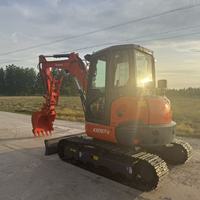 Precio al por Mayor: Excavadora de Cadenas Kubota KX057 de 5.6 Toneladas con Pinza Hidráulica para Agricultura y Construcción General