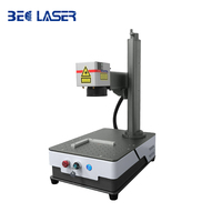 Machine de marquage laser à fibre Max pour bagues en or et argent, bijoux en métal, plastique, acier, aluminium – Portable, petite, mini, 20W, refroidie par air