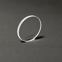 Lentille biconvexe personnalisée en verre optique K9/BK7, utilisée comme lentille grossissante de focalisation pour équipement médical.