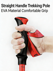 Bastone da Passeggio Pieghevole in Lega di Alluminio Ultra-leggero per Escursionismo e Alpinismo, Lunghezza Regolabile 35-135cm, Multifunzionale per Attività all'Aperto - Product Image 2