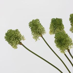 Tête <span class=keywords><strong>de</strong></span> pissenlit artificielle à 3 têtes, boule d'oignon en caoutchouc souple, tige unique, durable, moderne, faite à la main, écologique, haute qualité - Product Image 1