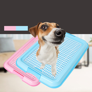 Wholesale Plastic Doggie Indoor Pet Potty Tray Park Corner Dog Toilet Dog Wee Pee Pads Tray Toilet for Dog - Product Image 6