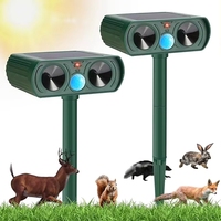 Répulsif Solaire Ultrasonique Étanche pour Animaux Sauvages et Lapins, Prix de Gros Bas, pour Extérieur