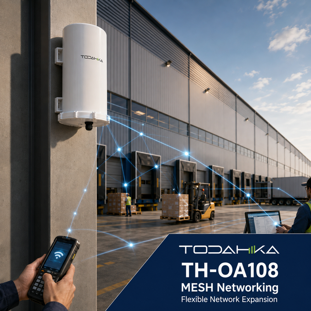 TH-OA108 AX3000 Dual Band Outdoor Access Point WiFi 6 OFDMA 160MHz Mesh Network PoE Wireless AP