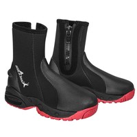 Bottes de plongée en néoprène OEM ODM noires antidérapantes, durables, imperméables, pour la plage, le surf, la plongée, équipement et accessoires de natation et de plongée