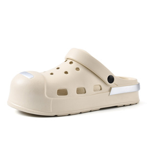 Women's Platform <b>Clogs</b> Breathable Non Slip EVA Summer Beach Sandals Couple Slippers Solid Color Thick Sole 3.5cm - Product Image 5