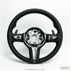 Volante Deportivo de Cuero para <span class=keywords><strong>BMW</strong></span> 320 525 F10 F30 E90 F70 E71 F31 F32 X5 X6 F01 F07 F20 F11 F22 Serie 7 Serie 4 Serie 5 - Product Image 3