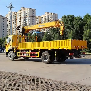 รถบรรทุก FOTON 5 ตัน พร้อมเครน 4x2 รถเครนบูมยืดไสลด์แบบเคลื่อนที่ได้ รถเครนไฮดรอลิกติดตั้งบนรถบรรทุกสำหรับขาย - Product Image 2