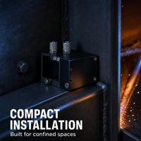 Nouvelle caméra de soudage à refroidissement par eau Arc Eye 4.0 Mini durable 12V pour l'inspection des structures en acier lourdes