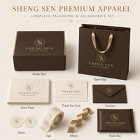 Cajas de Embalaje Plegables Personalizadas para Envíos, Impresas con Logotipo en Tinta de Color, Compostables, para Ropa y Regalos