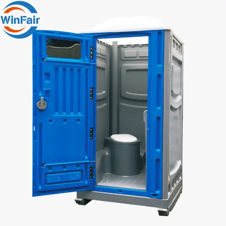 WinFair Plastics Prefabbricata Pubblico Bagno All'aperto Mobile Toilette Portatil Toilet portátil Produtos