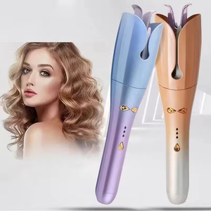 Fer à boucler entièrement automatique - Style boucles roses sans abîmer les cheveux - Coiffure longue durée - <span class=keywords><strong>Appareil</strong></span> à boucler les cheveux de 25 mm pour des boucles ondulées - Product Image 1