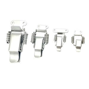 ZC HFQ72 Hardware piccolo Mini in acciaio inox a molla con fibbia a scatto tipo regolabile serrature a scatto - Product Image 4