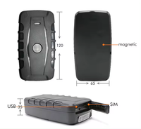 Longue durée de vie de la batterie 4G 10000mah magnétique GPS voiture traqueur Portable toit Distance suivi aimant Cargo dispositif sans fil caractéristiques