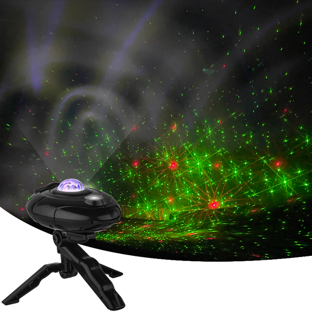 KSWING Smart Home Lights Sky Laser Star Projector with LED Light Source 220V Christmas Night Galaxy Projector